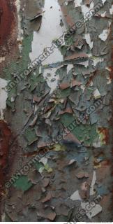 Photo Texture of Metal Paint Peeling